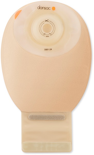 DANSAC NOVALIFE TRE 1 SACCA APERTA OPACA SOFTCONVEX MAXI PER ILEOSTOMIA CON FINESTRA RITAGLIABILE 15-34MM 540 ML 10 PEZZI - Farmamood