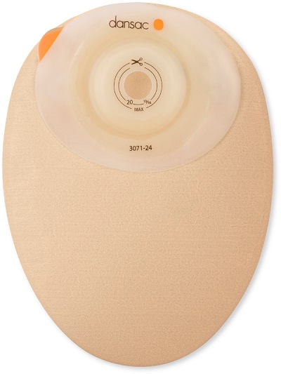 DANSAC NOVALIFE TRE 1 SACCA CHIUSA SOFTCONVEX MIDI PER COLOSTOMIA CON FINESTRA RITAGLIABILE 15-34MM 430 ML 10 PEZZI - Farmamood