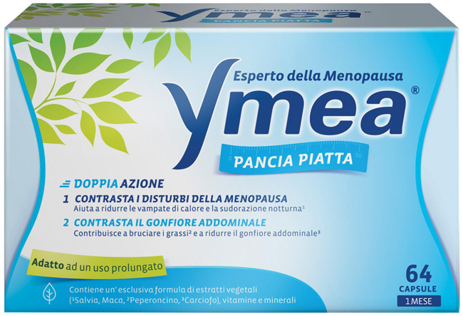 YMEA PANCIA PIATTA 64 CAPSULE NUOVA FORMULA - Farmamood