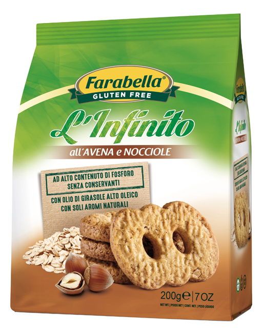 FARABELLA INFINITO AVENA/NOCCIOLE 200 G - Farmamood
