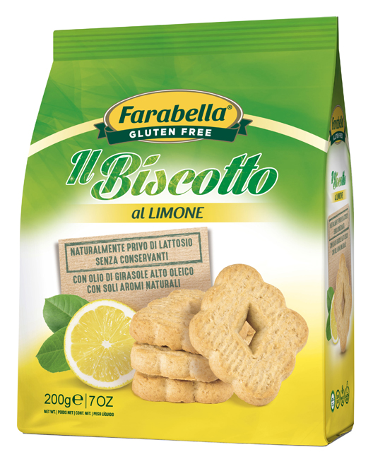 FARABELLA BISCOTTO LIMONE 200 G - Farmamood