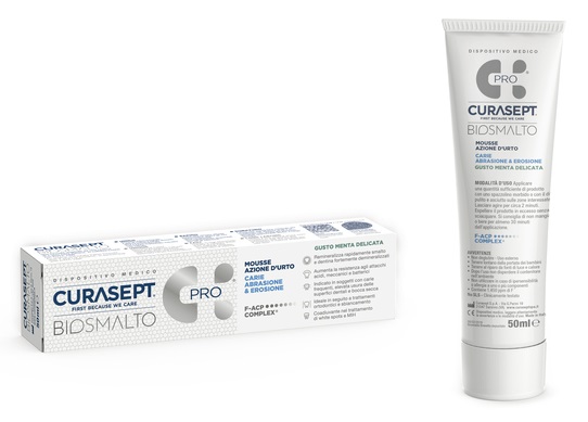 CURASEPT BIOSMALTO MOUSSE CARIE MENTA 50 ML - Farmamood