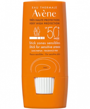AVENE EAU THERMALE STICK LARGE ZONE SENSIBILI 50+ 8 G - Farmamood