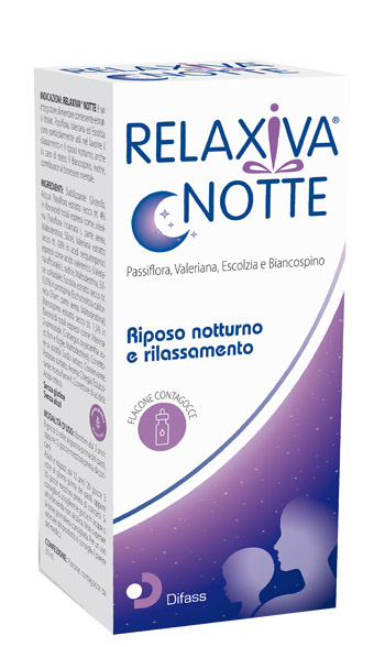 RELAXIVA NOTTE GOCCE 30 ML - Farmamood