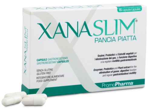 XANASLIM PANCIA PIATTA 15 CAPSULE GASTRORESISTENTI - Farmamood