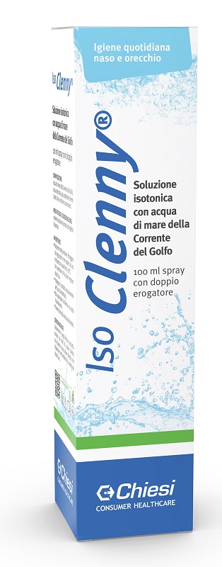 ISO CLENNY SOLUZIONE ISOTONICA BIOMARINA SPRAY DOPPIO EROGATORE 100 ML - Farmamood