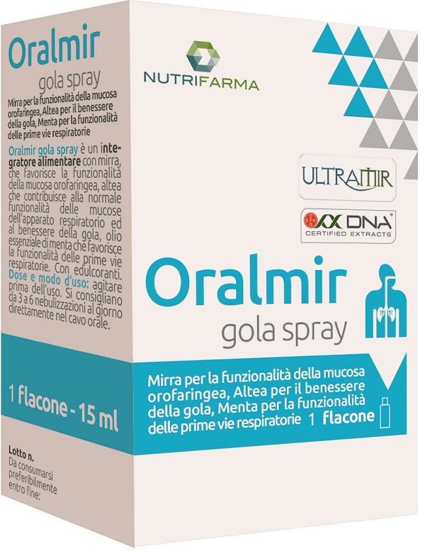 ORALMIR GOLA SPRAY 15 ML - Farmamood