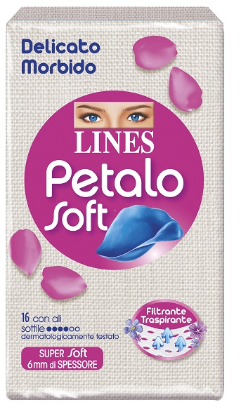 LINES PETALO SOFT ALI 16 PEZZI - Farmamood