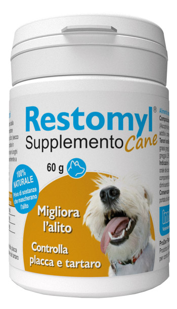 RESTOMYL SUPPLEMENTO CANE FLACONCINO 60 G - Farmamood