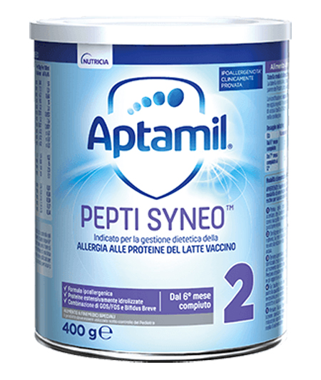 APTAMIL PEPTI SYNEO 2 400 G - Farmamood