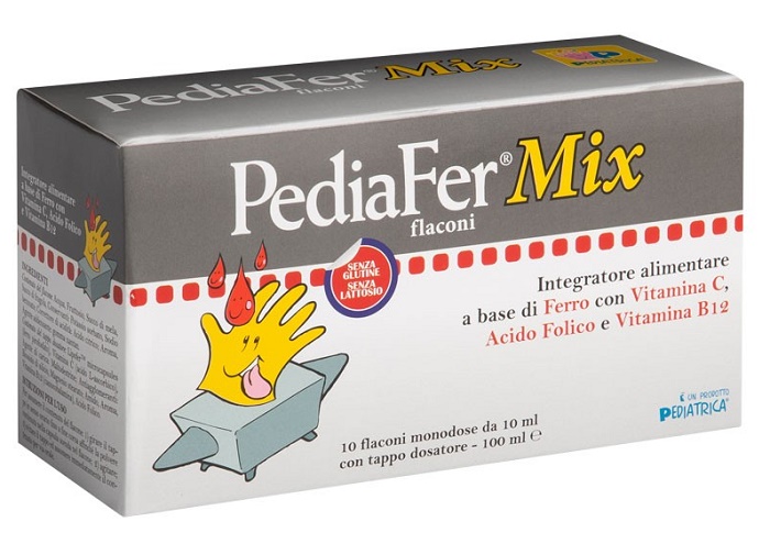 PEDIAFER MIX 10 FLACONI DA 10 ML - Farmamood