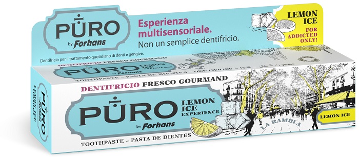 PURO DENTIFRICIO FORHANS LEMON ICE 75 ML - Farmamood