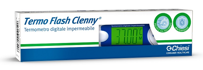 TERMOMETRO CLENNY TERMO FLASH PREDITTIVO 10 SECONDI WATERPROOF - Farmamood
