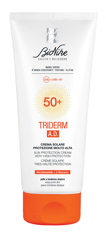 TRIDERM AD CREMA SOLARE SPF50+ 200 ML - Farmamood