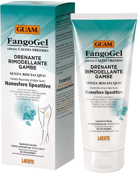 GUAM FANGOGEL DRENANTE RIMODELLANTE GAMBE 200 ML - Farmamood