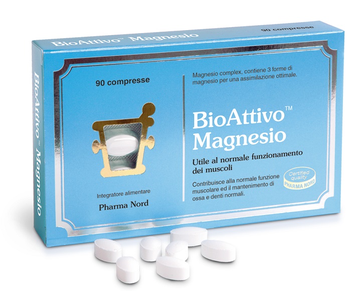 BIOATTIVO MAGNESIO 90 COMPRESSE - Farmamood