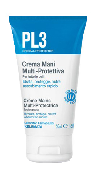 PL3 CREMA MANI MULTI PROTETTIVA 50 ML - Farmamood