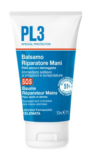 PL3 BALSAMO RIPARATORE MANI SOS 50 ML - Farmamood
