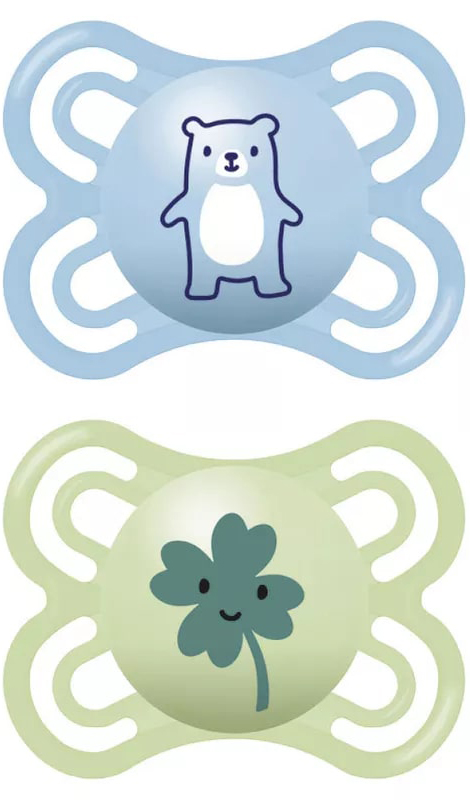 MAM SUCCHIETTO PERFECT 2-6 MESI SILICONE SINGLE BOX MASCHIO - Farmamood