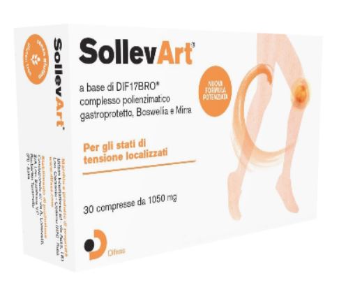 SOLLEVART 30 COMPRESSE 1050MG - Farmamood