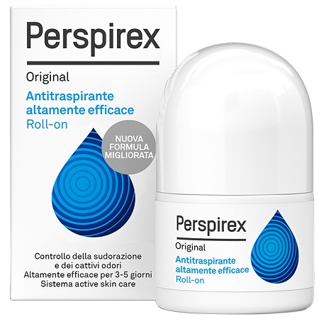 PERSPIREX ORIGINAL ANTITRASPIRANTE ROLL-ON DEODORANTE NUOVA FORMULA 20 ML - Farmamood