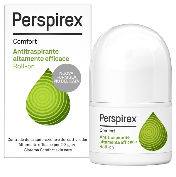 PERSPIREX COMFORT ANTITRASPIRANTE ROLL-ON NUOVA FORMULA 20 ML - Farmamood