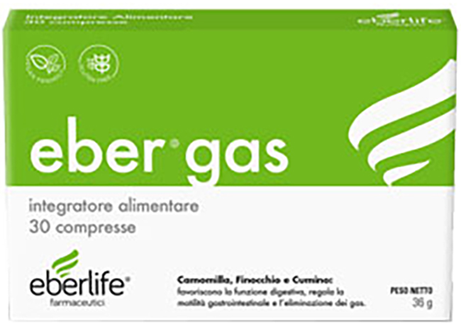 EBERGAS 30 COMPRESSE - Farmamood