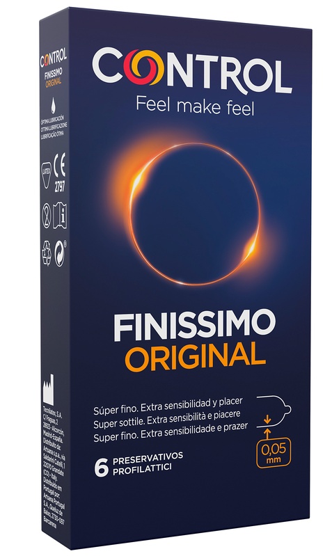CONTROL FINISSIMO ORIGINAL 6 PEZZI - Farmamood