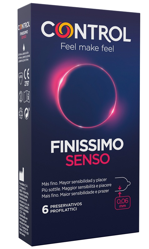 CONTROL FINISSIMO SENSO 6 PEZZI - Farmamood
