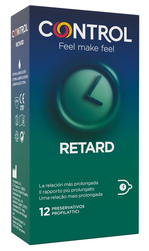 CONTROL NON STOP RETARD 12 PEZZI - Farmamood
