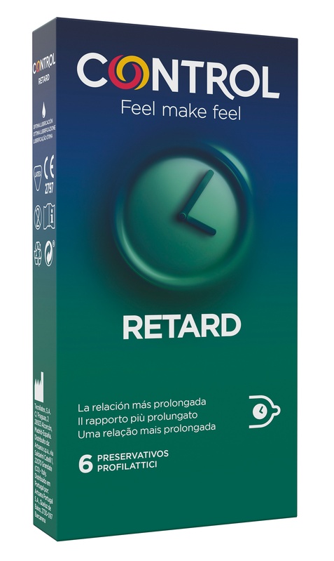 CONTROL RETARD 6 PEZZI - Farmamood