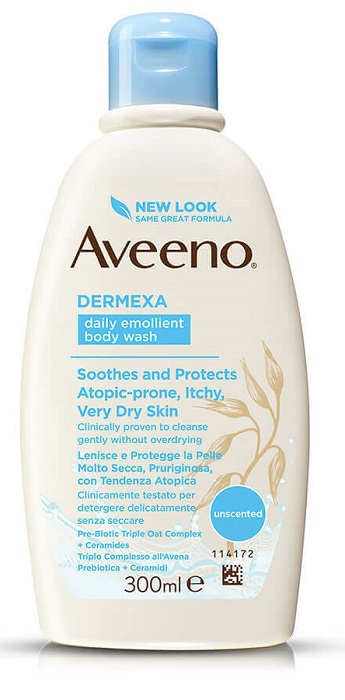 AVEENO DERMEXA BAGNO DOCCIA 300 ML - Farmamood