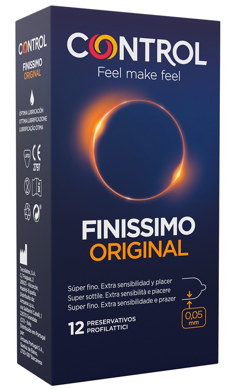 CONTROL FINISSIMO ORIGINAL 12 PEZZI - Farmamood