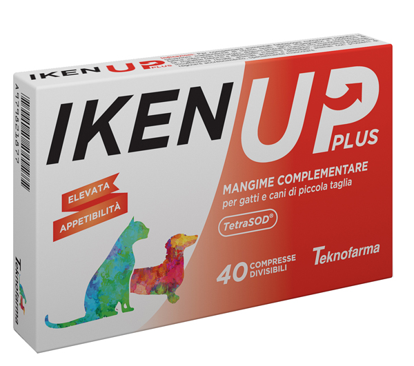 IKEN UP PLUS CANI GATTI PICCOLA TAGLIA SCATOLA 40 COMPRESSE - Farmamood