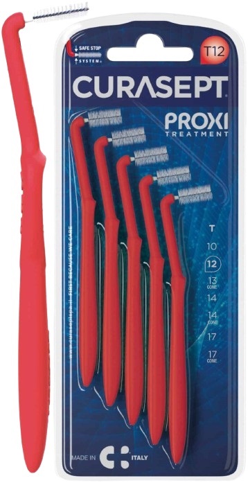 CURASEPT PROXI ANGLE T12 ROSSO/RED - Farmamood