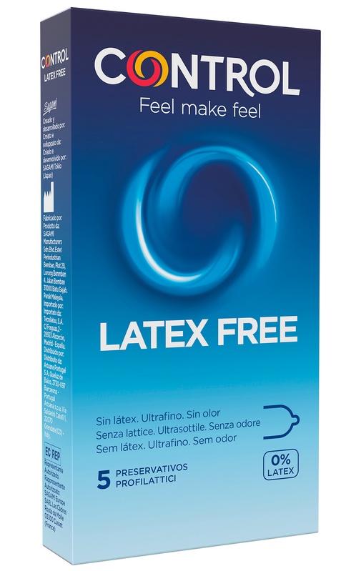 CONTROL LATEX FREE 5 PEZZI - Farmamood