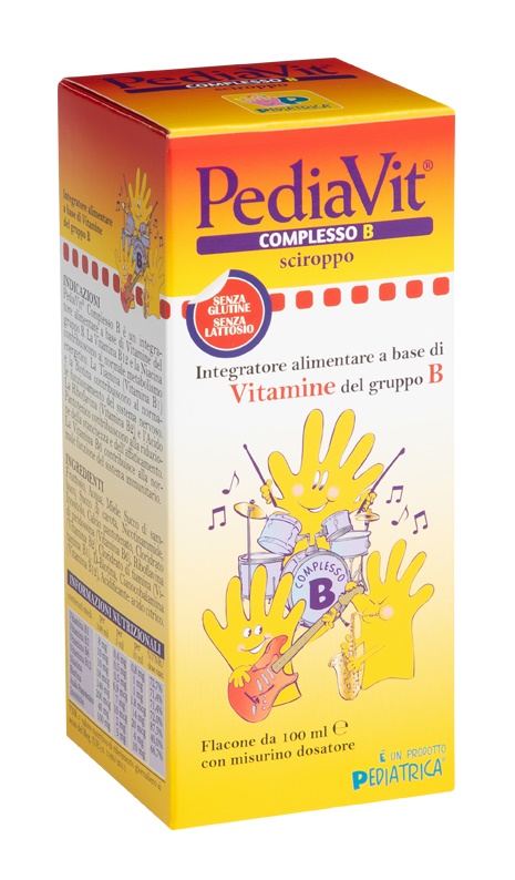 PEDIAVIT COMPLESSO B SCIROPPO 100 ML - Farmamood