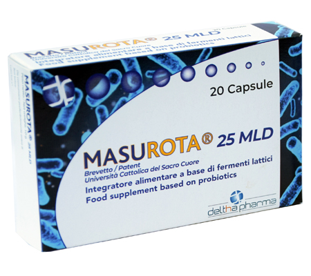 MASUROTA 25MLD 20 CAPSULE - Farmamood