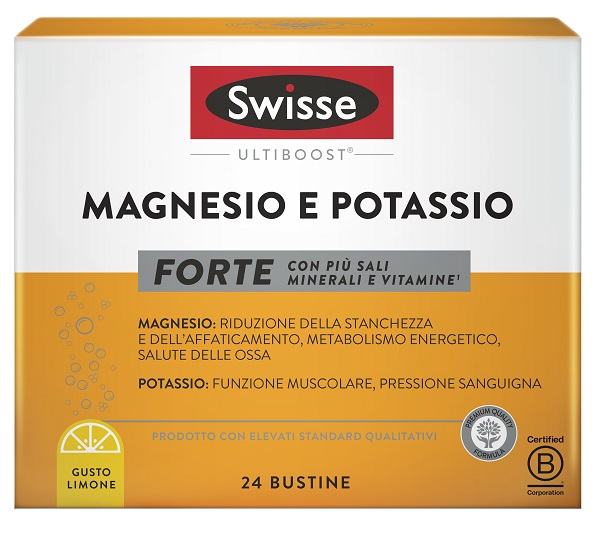 SWISSE MAGNESIO POTASSIO FORTE 24 BUSTINE - Farmamood