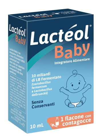 LACTEOL BABY FLACONE CON CONTAGOCCE 10 ML - Farmamood