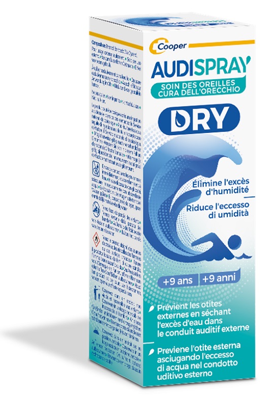 AUDISPRAY DRY 9+ ANNI 30 ML - Farmamood