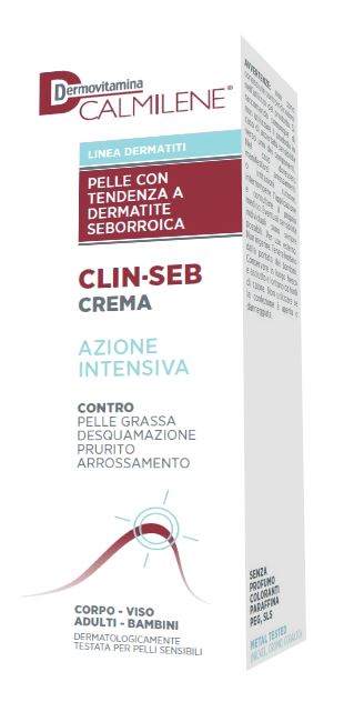 DERMOVITAMINA CALMILENE CLIN-SEB CREMA AZIONE INTENSIVA PER PELLE CON TENDENZA A DERMATITE SEBORROICA 50 ML - Farmamood