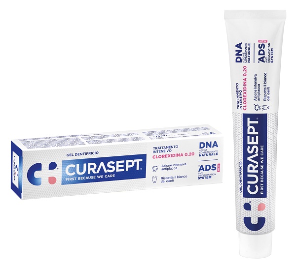 CURASEPT DENTIFRICIO 0,20 75 ML ADS+DNA - Farmamood