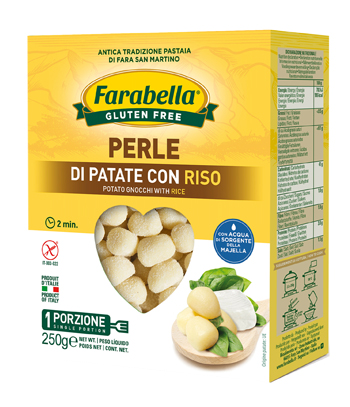 FARABELLA PERLE PATATE CON RISO 250 G - Farmamood