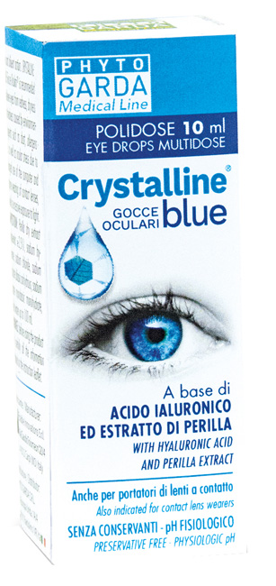 CRYSTALLINE BLUE GOCCE POLIDOSE 10 ML - Farmamood