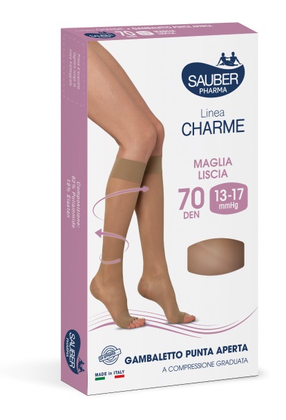 SAUBER GAMBALETTO OPEN TOE 70 DENARI MAGLIA LISCIA NEUTRO BEIGE TAGLIA 3 - Farmamood