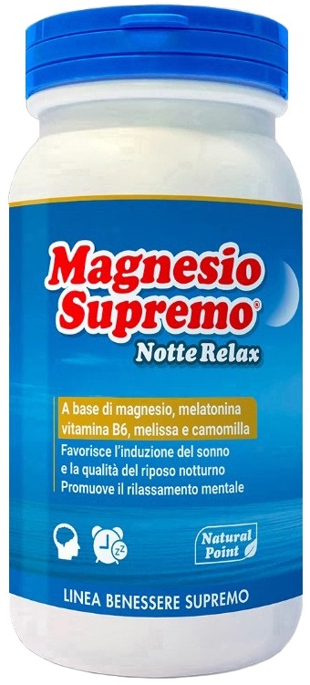 MAGNESIO SUPREMO NOTTE RELAX 150 G - Farmamood