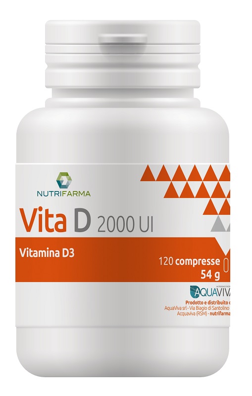 VITA D 2000UI 120 COMPRESSE - Farmamood