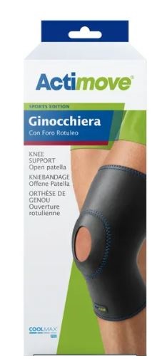 ACTIMOVE SPORTS EDITION GINOCCHIERA CON FORO ROTULEO L - Farmamood