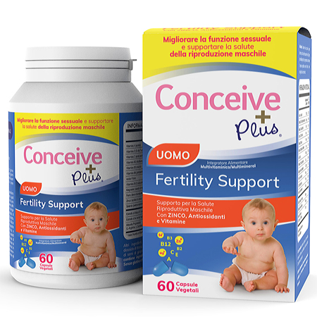 CONCEIVE PLUS SUPPORTO FERTILITA' MASCHILE 60 CAPSULE VEGETALI - Farmamood